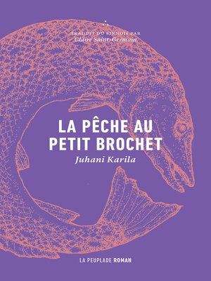 cover image of La pêche au petit brochet